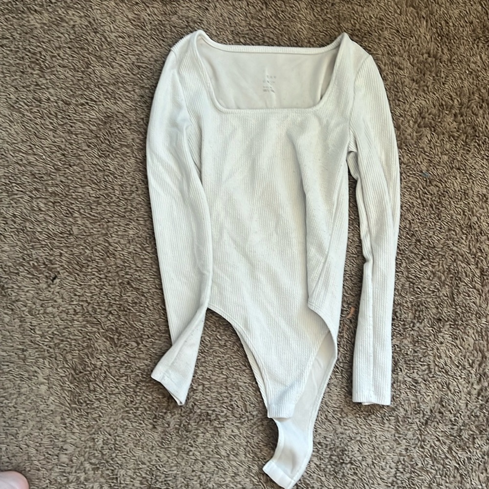 a new day white body suit